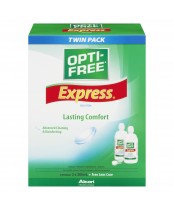 Opti-Free Express Lasting Comfort Solution Twin Pack